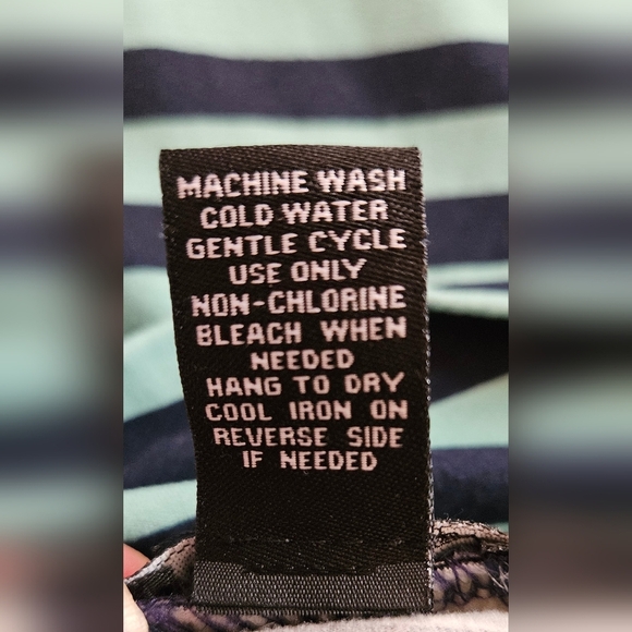 Rue21 Womens Blue Striped Pull On Maxi Skirt Size Medium - Picture 5 of 8